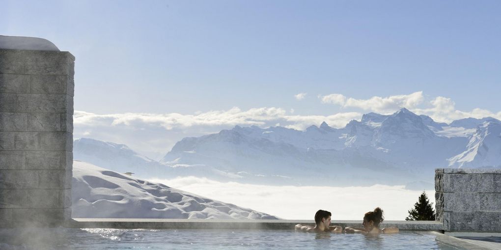 Bask in warm water Lucerne